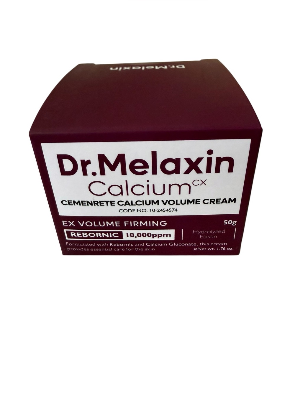 Dr Melaxin Calcium Concrete Volume Cream New Sealed